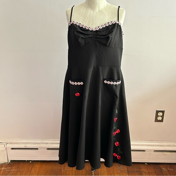 Voodoo Vixen Cherries Dress - Picture 4 of 9